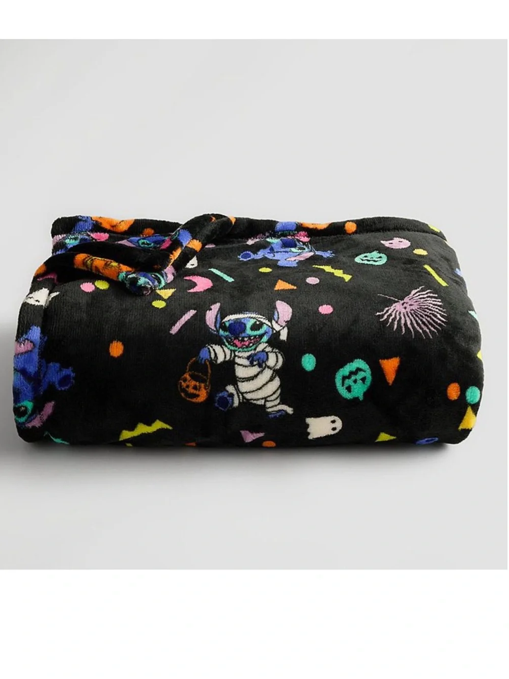 Disney Stitch Halloween Oversized Super Soft Plush Throw Blanket